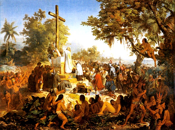 Primeira Missa no Brasil, de Victor Meirelles