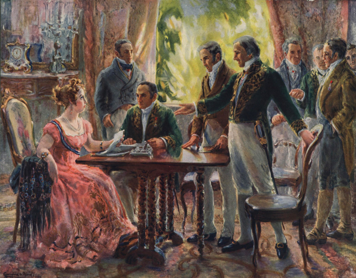 Sessão do Conselho de Estado, de Georgina de Albuquerque