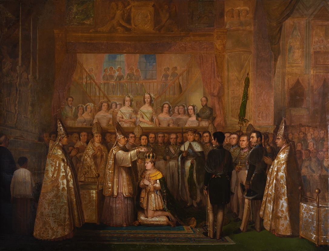 Coroação de Dom Pedro II, de François-René Moreaux
