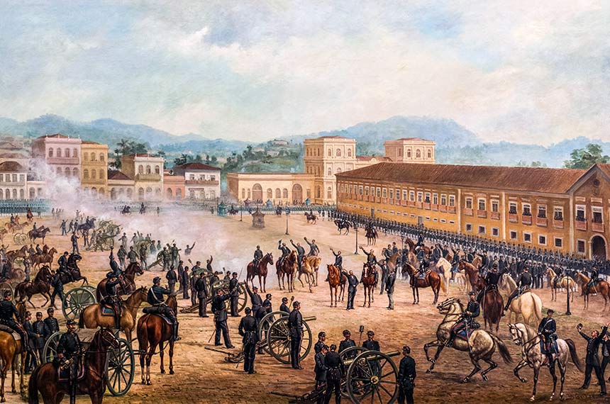 Proclamação da República, de Benedito Calixto