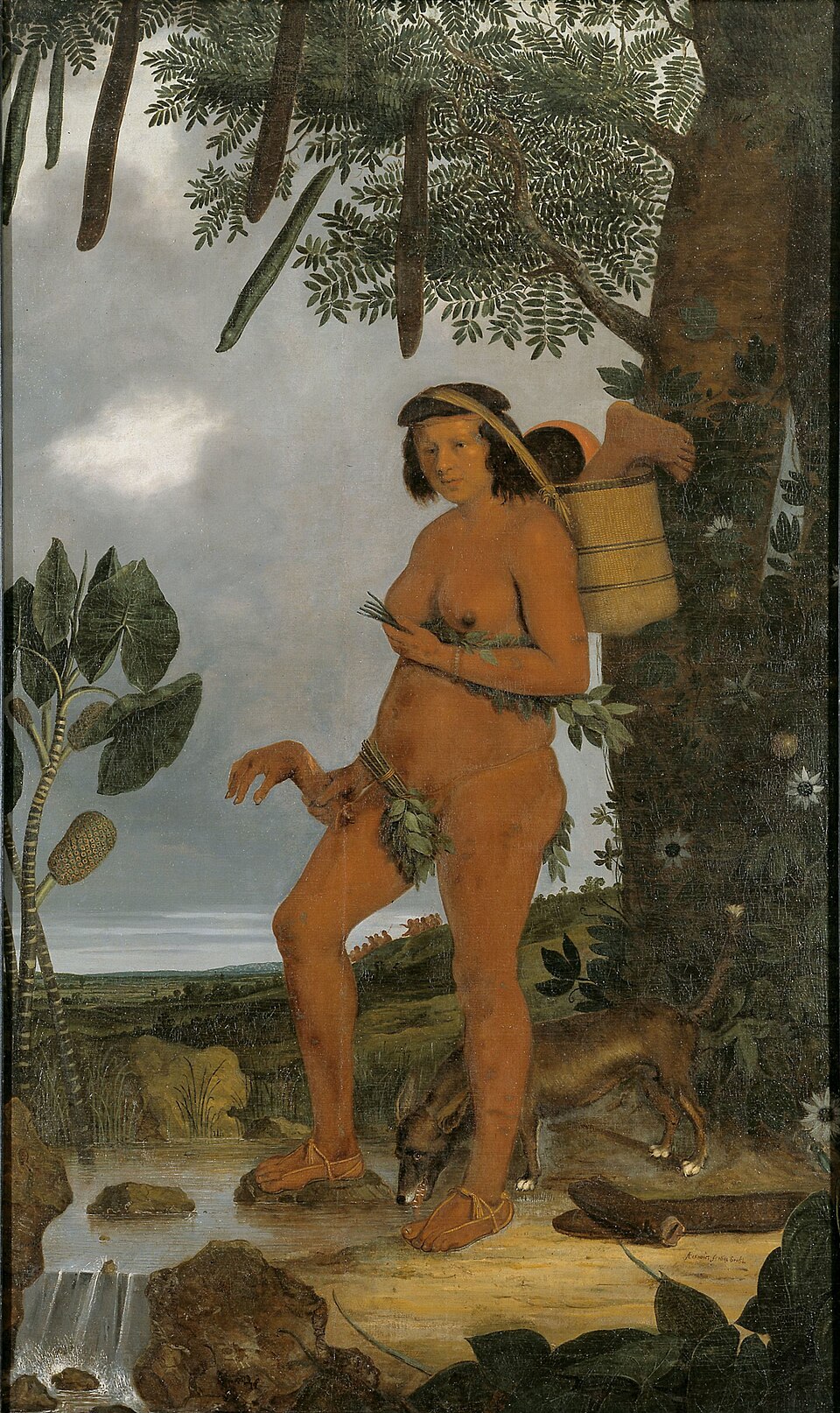 Mulher Tapuia, de Albert Eckhout