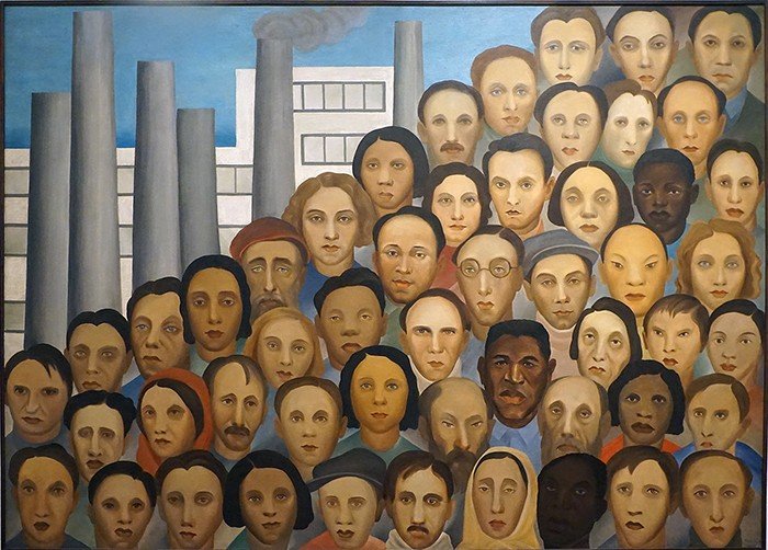 Operários, de Tarsila do Amaral